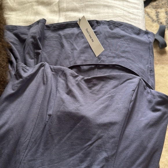 Reformation royal knit blue dress - Picture 6 of 6